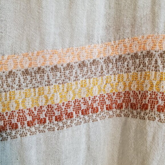 ZARA Cropped Linen Blend Cottage Core Farmhouse Cardigan Medium - Picture 10 of 16